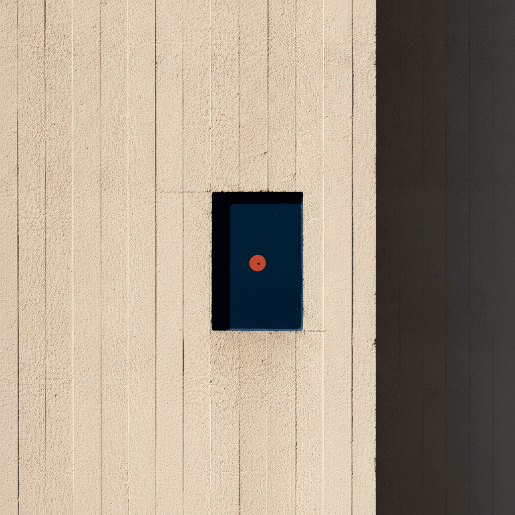 Architectural detail representing Autosecure, the parent company